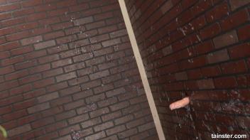 This skinny babe is receiving a gooey slimewave Screencap 89 on www.sinx.com