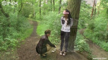 Paint Covered Lexi Dona Orgasms In The Woods - Cam 1 Screencap 10 on www.sinx.com