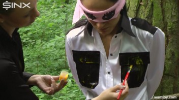 Paint Covered Lexi Dona Orgasms In The Woods - Cam 1 Screencap 25 on www.sinx.com