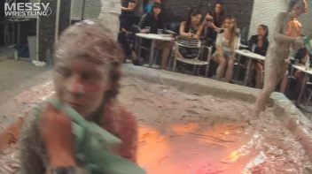 Muddy Wrestling Special: 2 Amateur Battles - Audience vs. Audience Screencap 21 on www.sinx.com