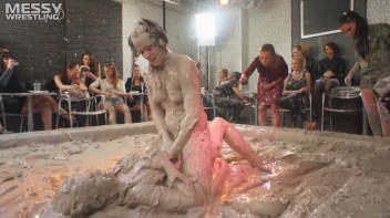Muddy Wrestling Special: 2 Amateur Battles - Audience vs. Audience Screencap 31 on www.sinx.com