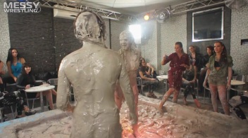 Muddy Wrestling Special: 2 Amateur Battles - Audience vs. Audience Screencap 35 on www.sinx.com