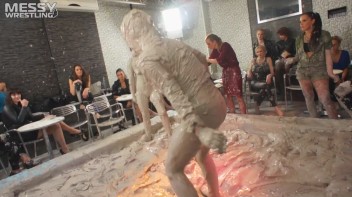 Muddy Wrestling Special: 2 Amateur Battles - Audience vs. Audience Screencap 40 on www.sinx.com