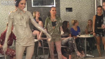 Muddy Wrestling Special: 2 Amateur Battles - Audience vs. Audience Screencap 68 on www.sinx.com