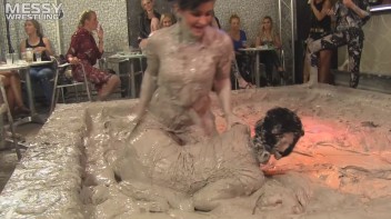 Muddy Wrestling Special: 2 Amateur Battles - Audience vs. Audience Screencap 70 on www.sinx.com