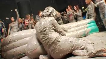 Amateur Babes Prove Themselves In The Mud Pit Screencap 56 on www.sinx.com