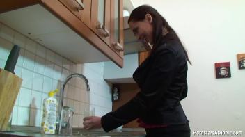 Piss Fucking All Over The Kitchen Screencap 7 on www.sinx.com