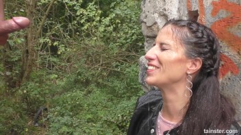 Brunette Model Takes His Jizz And Piss Screencap 76 on www.sinx.com