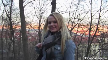 Beautiful POV Blowjob Overlooking Beautiful Prague Screencap 10 on www.sinx.com