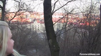 Beautiful POV Blowjob Overlooking Beautiful Prague Screencap 15 on www.sinx.com