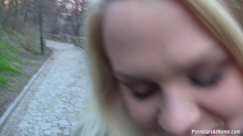 Beautiful POV Blowjob Overlooking Beautiful Prague Screencap 25 on www.sinx.com