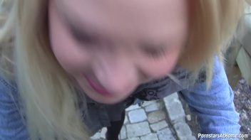 Beautiful POV Blowjob Overlooking Beautiful Prague Screencap 26 on www.sinx.com