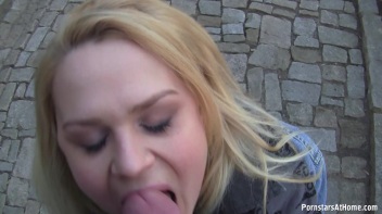 Beautiful POV Blowjob Overlooking Beautiful Prague Screencap 59 on www.sinx.com