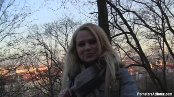 Beautiful POV Blowjob Overlooking Beautiful Prague Screencap 7 on www.sinx.com