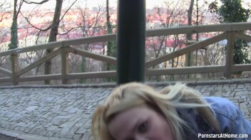 Beautiful POV Blowjob Overlooking Beautiful Prague Screencap 71 on www.sinx.com