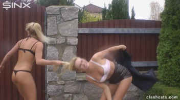 Leggy Stunners' Contentious Catfight Screencap 47 on www.sinx.com