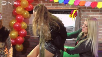 Hot Brunette Is Smothered In Cream And Cake Screencap 19 on www.sinx.com