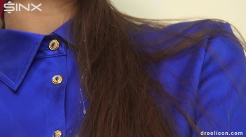 Stocking Clad Cutie Drools With Ball Gag Screencap 15 on www.sinx.com