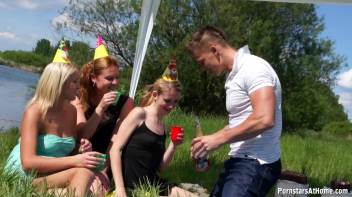 Making A Mess Of Those Birthday Suits Part 1 Screencap 12 on www.sinx.com