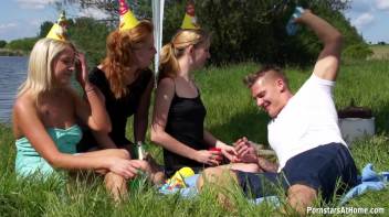 Making A Mess Of Those Birthday Suits Part 1 Screencap 17 on www.sinx.com