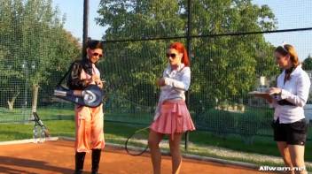 Pissed Off Wetlook Badminton Bunnies Screencap 12 on www.sinx.com