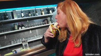 Bartender Concocts His Special Cocktail:  Jizz and Piss On MILF! Screencap 13 on www.sinx.com
