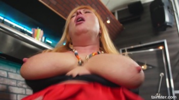 Bartender Concocts His Special Cocktail:  Jizz and Piss On MILF! Screencap 42 on www.sinx.com