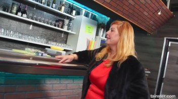 Bartender Concocts His Special Cocktail:  Jizz and Piss On MILF! Screencap 5 on www.sinx.com