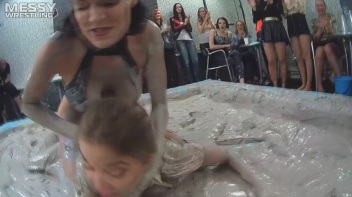 Messy Wrestling: Lost Footage Found! Leathered Up Mad Mud Throw-down! ! Action Cam Footage! Screencap 12 on www.sinx.com