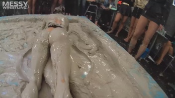 Messy Wrestling: Lost Footage Found! Leathered Up Mad Mud Throw-down! ! Action Cam Footage! Screencap 23 on www.sinx.com
