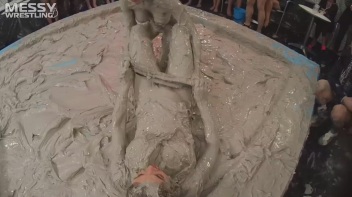 Messy Wrestling: Lost Footage Found! Leathered Up Mad Mud Throw-down! ! Action Cam Footage! Screencap 38 on www.sinx.com