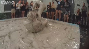 Messy Wrestling: Lost Footage Found! Leathered Up Mad Mud Throw-down! ! Action Cam Footage! Screencap 39 on www.sinx.com
