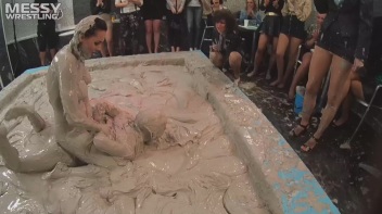 Messy Wrestling: Lost Footage Found! Leathered Up Mad Mud Throw-down! ! Action Cam Footage! Screencap 47 on www.sinx.com
