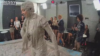 Messy Wrestling: Lost Footage Found! Leathered Up Mad Mud Throw-down! ! Action Cam Footage! Screencap 51 on www.sinx.com