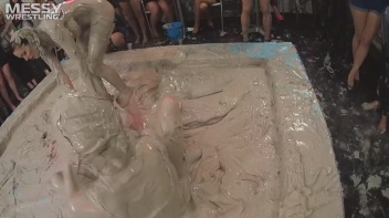 Messy Wrestling: Lost Footage Found! Leathered Up Mad Mud Throw-down! ! Action Cam Footage! Screencap 58 on www.sinx.com