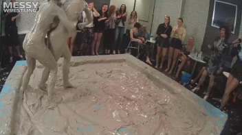 Messy Wrestling: Lost Footage Found! Leathered Up Mad Mud Throw-down! ! Action Cam Footage! Screencap 62 on www.sinx.com