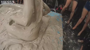 Messy Wrestling: Lost Footage Found! Leathered Up Mad Mud Throw-down! ! Action Cam Footage! Screencap 63 on www.sinx.com