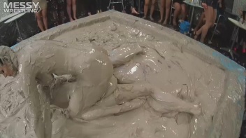 Messy Wrestling: Lost Footage Found! Leathered Up Mad Mud Throw-down! ! Action Cam Footage! Screencap 66 on www.sinx.com