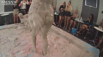 Messy Wrestling: Lost Footage Found! Leathered Up Mad Mud Throw-down! ! Action Cam Footage! Screencap 69 on www.sinx.com