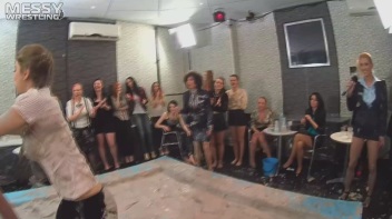 Messy Wrestling: Lost Footage Found! Leathered Up Mad Mud Throw-down! ! Action Cam Footage! Screencap 7 on www.sinx.com