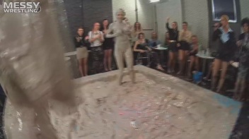 Messy Wrestling: Lost Footage Found! Leathered Up Mad Mud Throw-down! ! Action Cam Footage! Screencap 71 on www.sinx.com