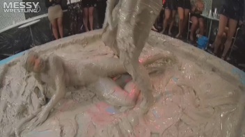 Messy Wrestling: Lost Footage Found! Leathered Up Mad Mud Throw-down! ! Action Cam Footage! Screencap 72 on www.sinx.com