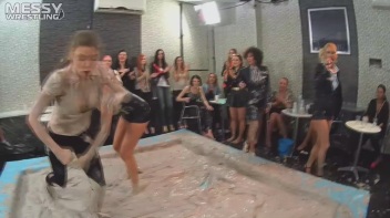 Messy Wrestling: Lost Footage Found! Leathered Up Mad Mud Throw-down! ! Action Cam Footage! Screencap 8 on www.sinx.com