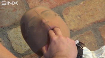 Stocking Masked Sub Girl Takes Cum In Mouth Screencap 10 on www.sinx.com