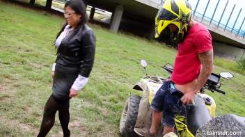 How About A Sweet Ride On My Dick?  It'll Just Cost You Some Piss! Screencap 98 on www.sinx.com