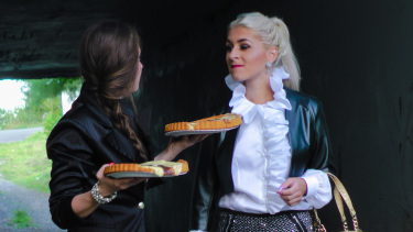 Latest deal - Cuties Food Fight On The Way To Work -Part 1