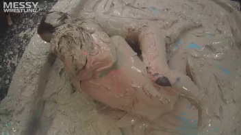 Messy Wrestling: 2 Power Packed Audience Mud Brawl Blasts Them All! Let's Get Messyyyyyyy!!! Screencap 96 on www.sinx.com