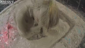 Messy Wrestling: 2 Power Packed Audience Mud Brawl Blasts Them All! Let's Get Messyyyyyyy!!! Screencap 12 on www.sinx.com