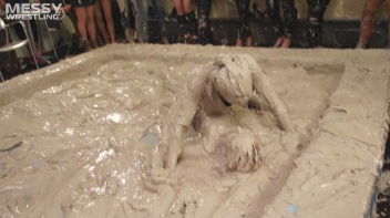 Messy Wrestling: 2 Power Packed Audience Mud Brawl Blasts Them All! Let's Get Messyyyyyyy!!! Screencap 18 on www.sinx.com