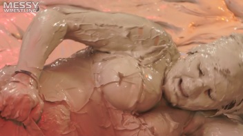 Messy Wrestling: 2 Power Packed Audience Mud Brawl Blasts Them All! Let's Get Messyyyyyyy!!! Screencap 67 on www.sinx.com